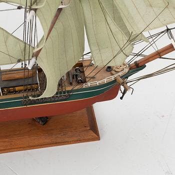 Ship model. 20th century.