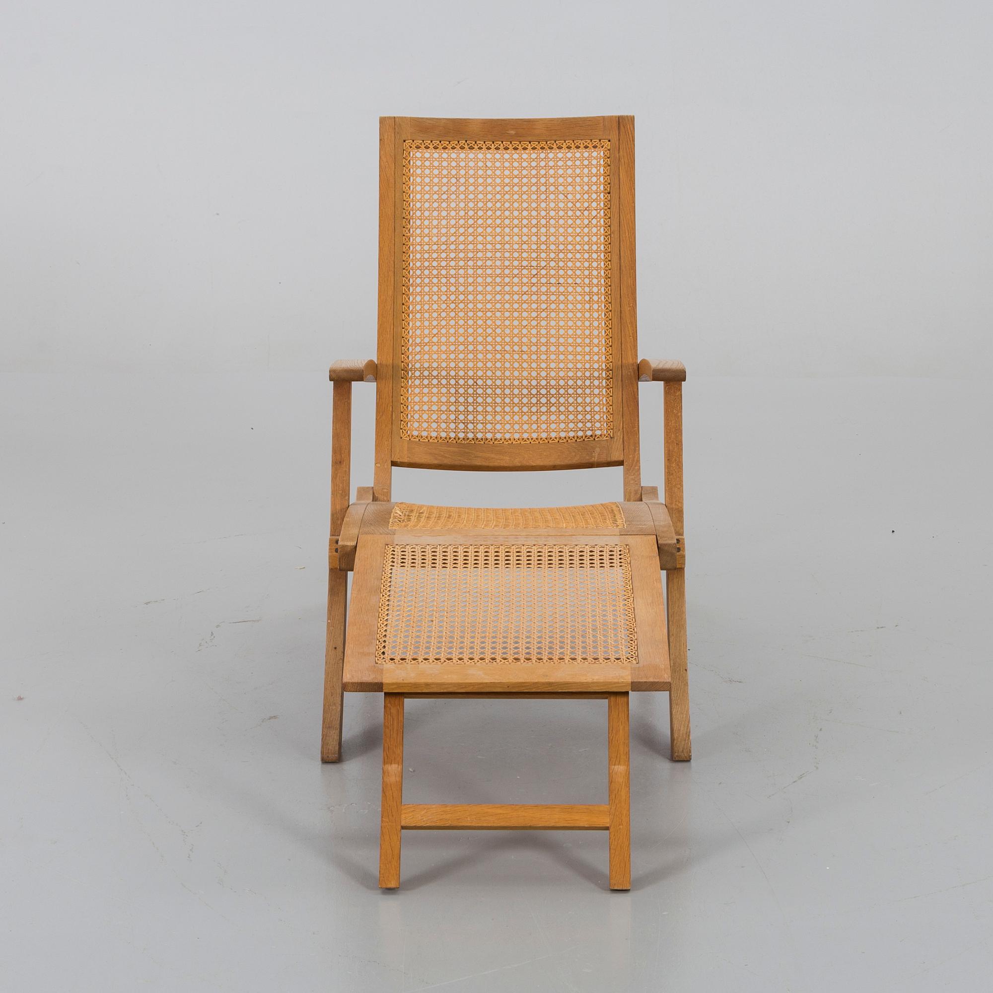 KAARE KLINT, A 1970's Ruud Rasmussen deck chair.