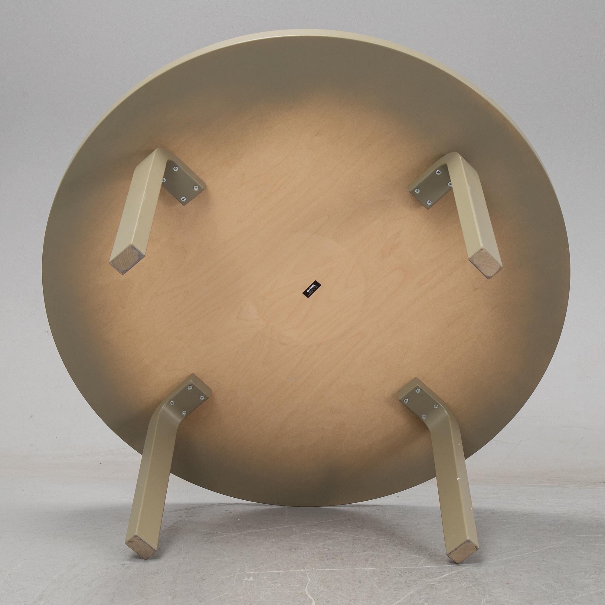 Alvar Aalto, a children's table, Artek 2017.