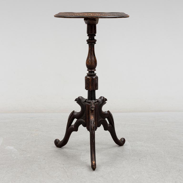 PIEDESTAL / BORD, barockstil, 1900-tal.