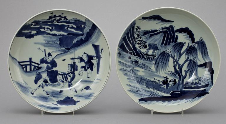 FAT, 8 st, porslin, Kina, 1900-tal.