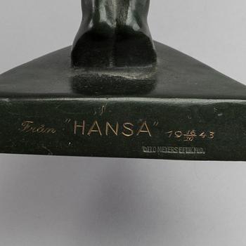 CARIN NILSON, skulptur signerad och daterad 1930.