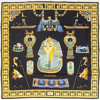 Hermès, scarf, "Tutankhamun".
