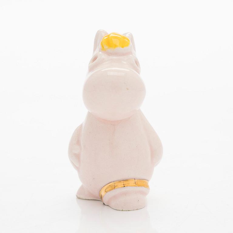 Leo Tykkyläinen, A ceramic 'Snorkmaiden' Moomin figurine from the 1950s-60s.