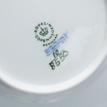 KAFFESERVIS, porslin, 25 delar, Blå Blomst, Royal Copenhagen, Danmark.