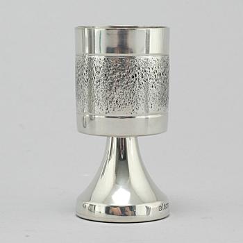 K-E PALMBERG, servisglas, 78 st, tenn, Alton, 1970/80-tal.