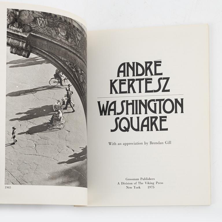 André Kertész, 4 photobooks.