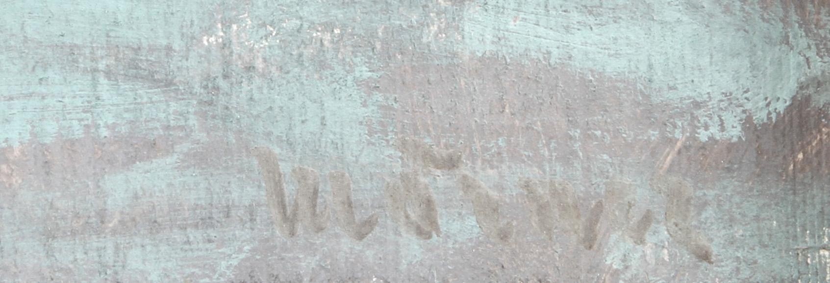STELLAN MÖRNER, olja på pannå, ej sign.