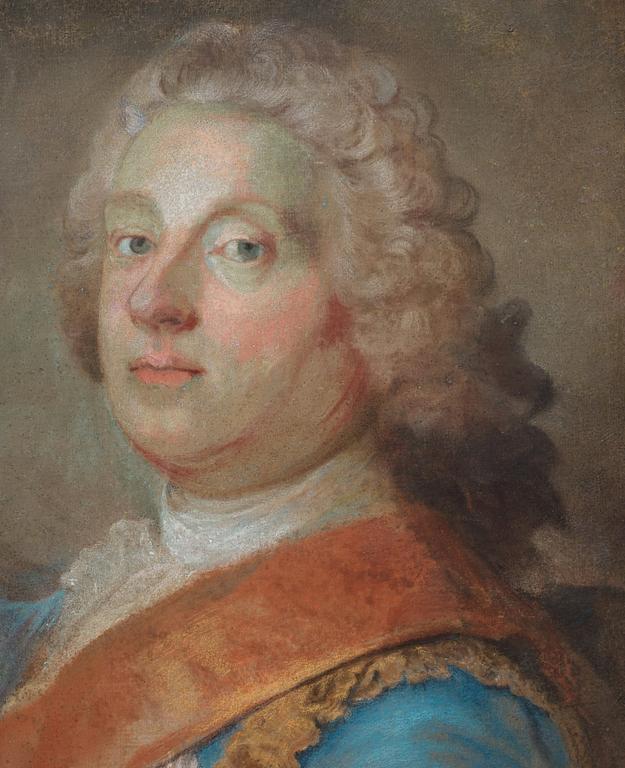 Gustaf Lundberg, "Count Carl Gustaf Tessin" (1695-1770) with the Prussian Order of the Black Eagle, 1746.