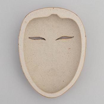 Lisa Larson, a 'Demon 5' stoneware mask, Gustavsberg.