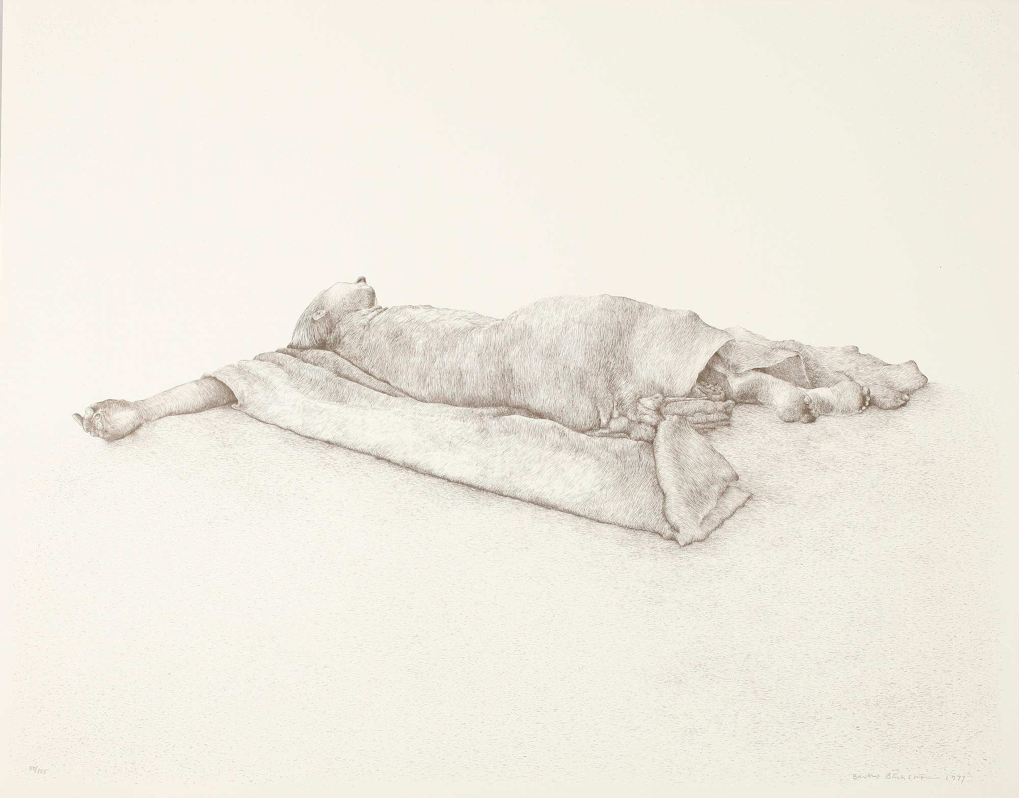 BARBRO BÄCKSTRÖM, litografi, sign och dat 1977.