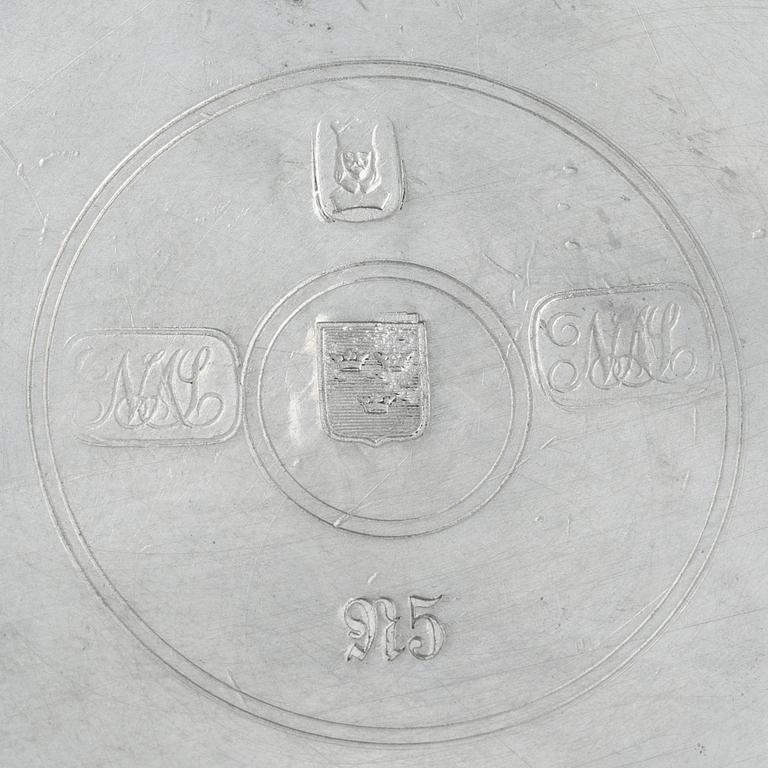 Tenn, 3 delar, Sverige, 1800-tal.