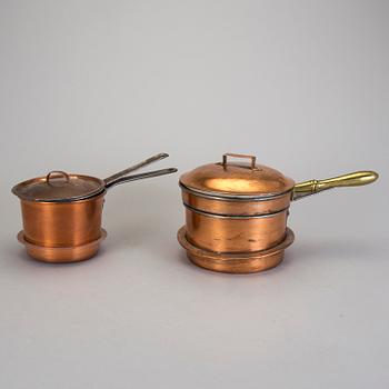 PARTI KOPPAR, 5 delar, 1800-tal.