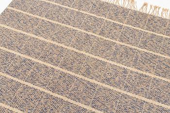 A flat weave carpet Bergå wool spinning mill, Stora Skedvi, c 245 x 140 cm.