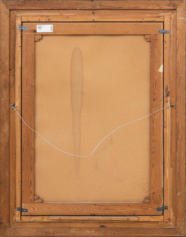 Portrait of a seated lady.