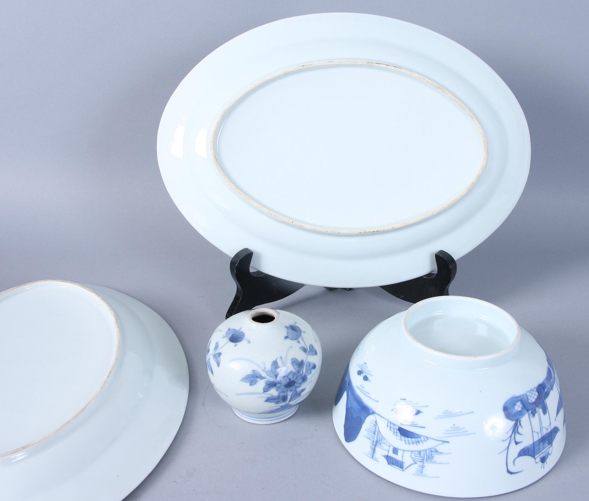 PARTI PORSLIN, 4 delar, Kina, bl a 1600-tal.