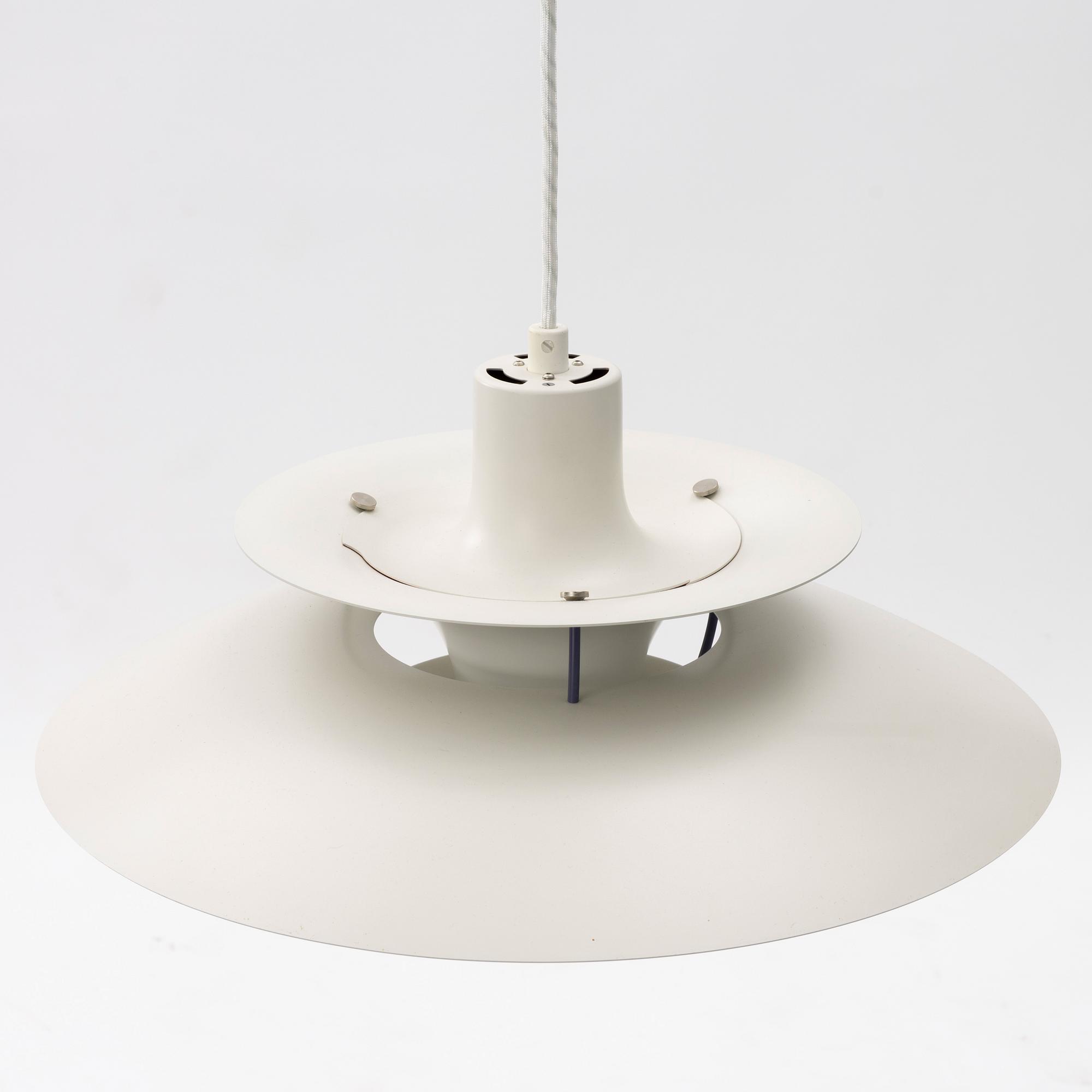 Poul Henningsen, a 'PH-5' ceiling lamp, Louis Poulsen, Denmark.