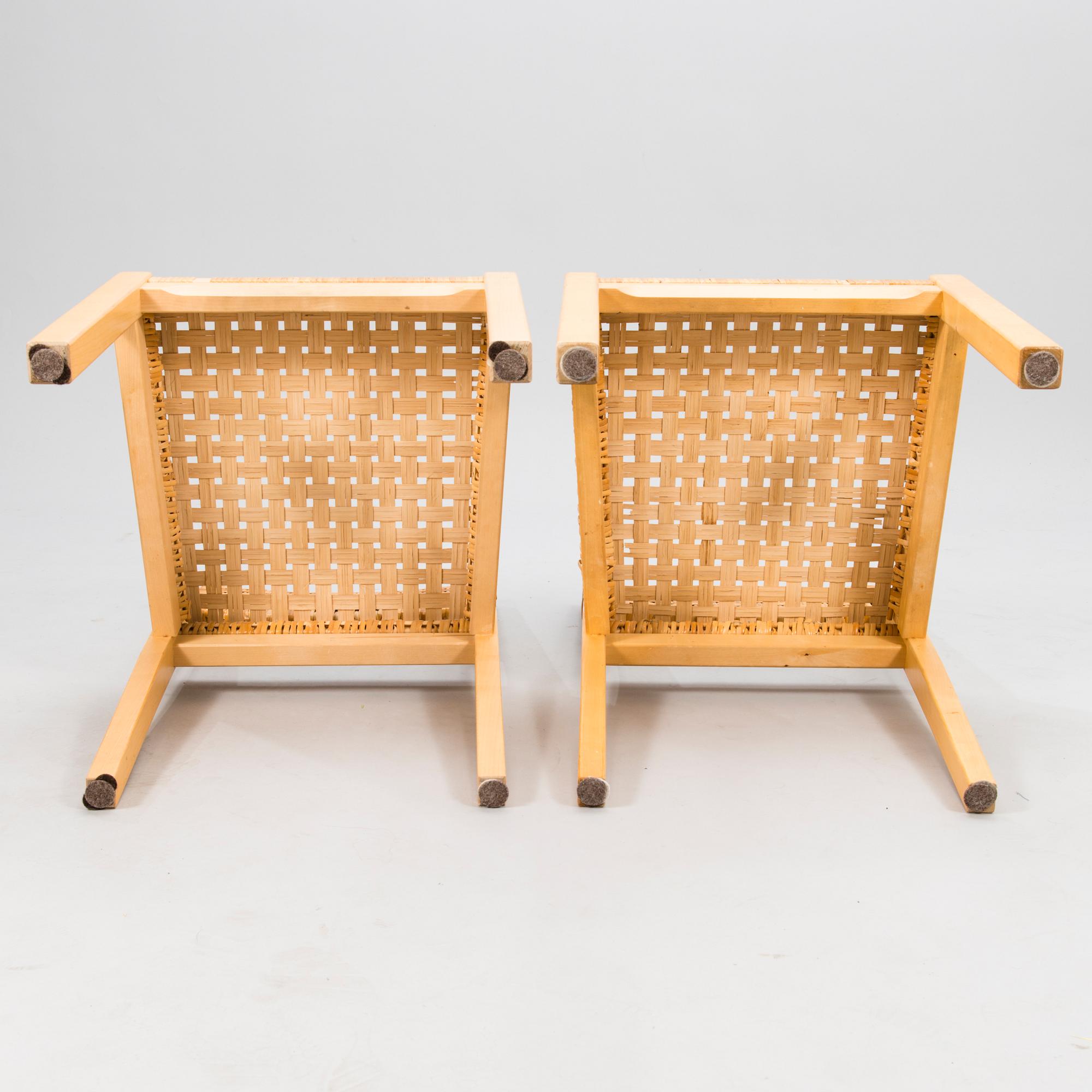 AINO AALTO, A set of five chairs model 615, Artek.