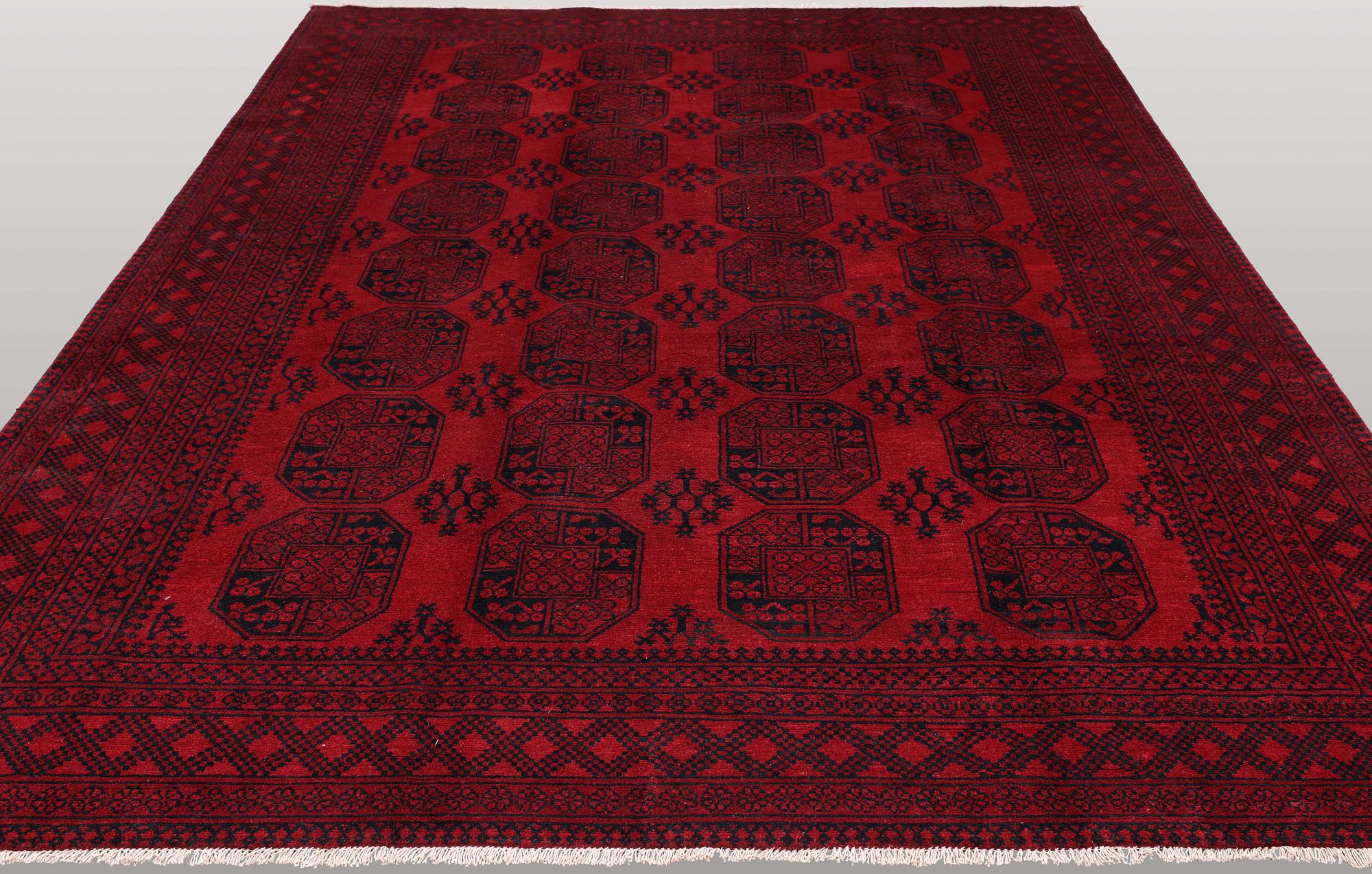 A carpet, Afghan, ca 345 x 256 cm.