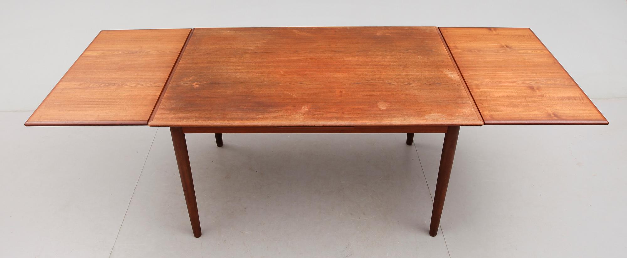 MATBORD, 1900-talets andra hälft.