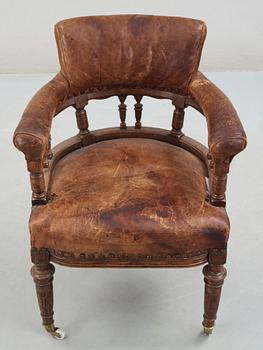 SKRIVBORDSSTOL, 1800-talets andra hälft.