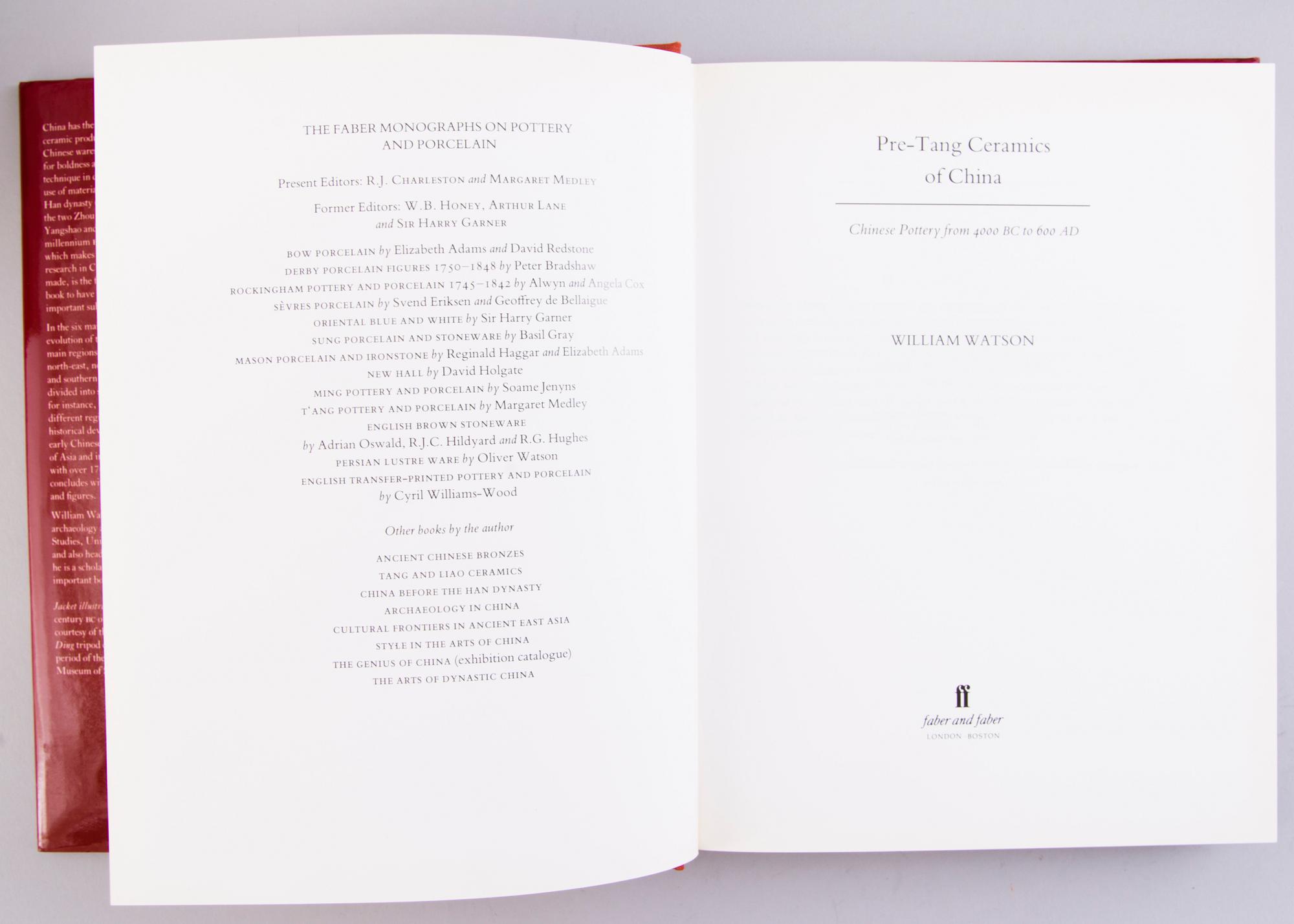 BÖCKER 10 ST, Kinesisk porslin och konsthantverk.