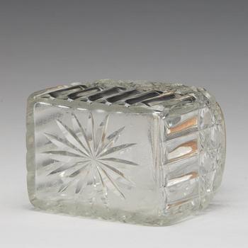 Johan Bernard Hertz, teburk, glas och silver, S:t Petersburg 1833.