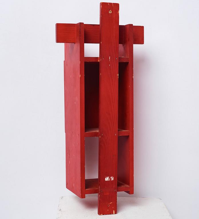 John Kandell, a wall cabinet, probably a prototype to "Arkitektskåpet", that Källemo executed in an edition of 190, Sweden, post 1989.