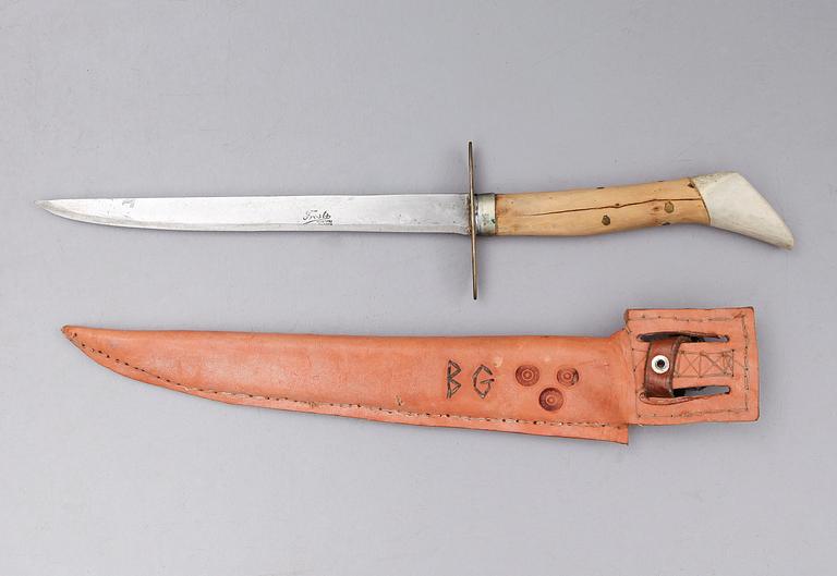 MORAKNIV, märkt Erik Frost, Mora, 1900-talets mitt.