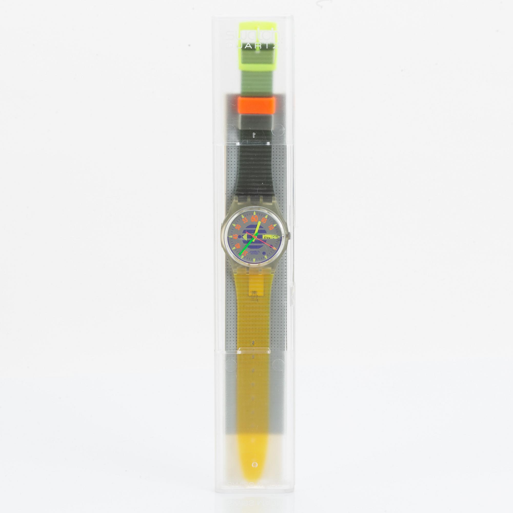 Swatch, High Pressure, wristwatch, 34 mm.