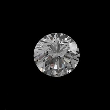 56. A loose brilliant-cut diamond, 0.55 ct, D-E/VVS, very good cut.