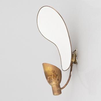 Carl-Axel Acking, vägglampa, modellnummer "5029", Bröderna Malmströms Metallvarufabrik, Malmö 1940-tal.