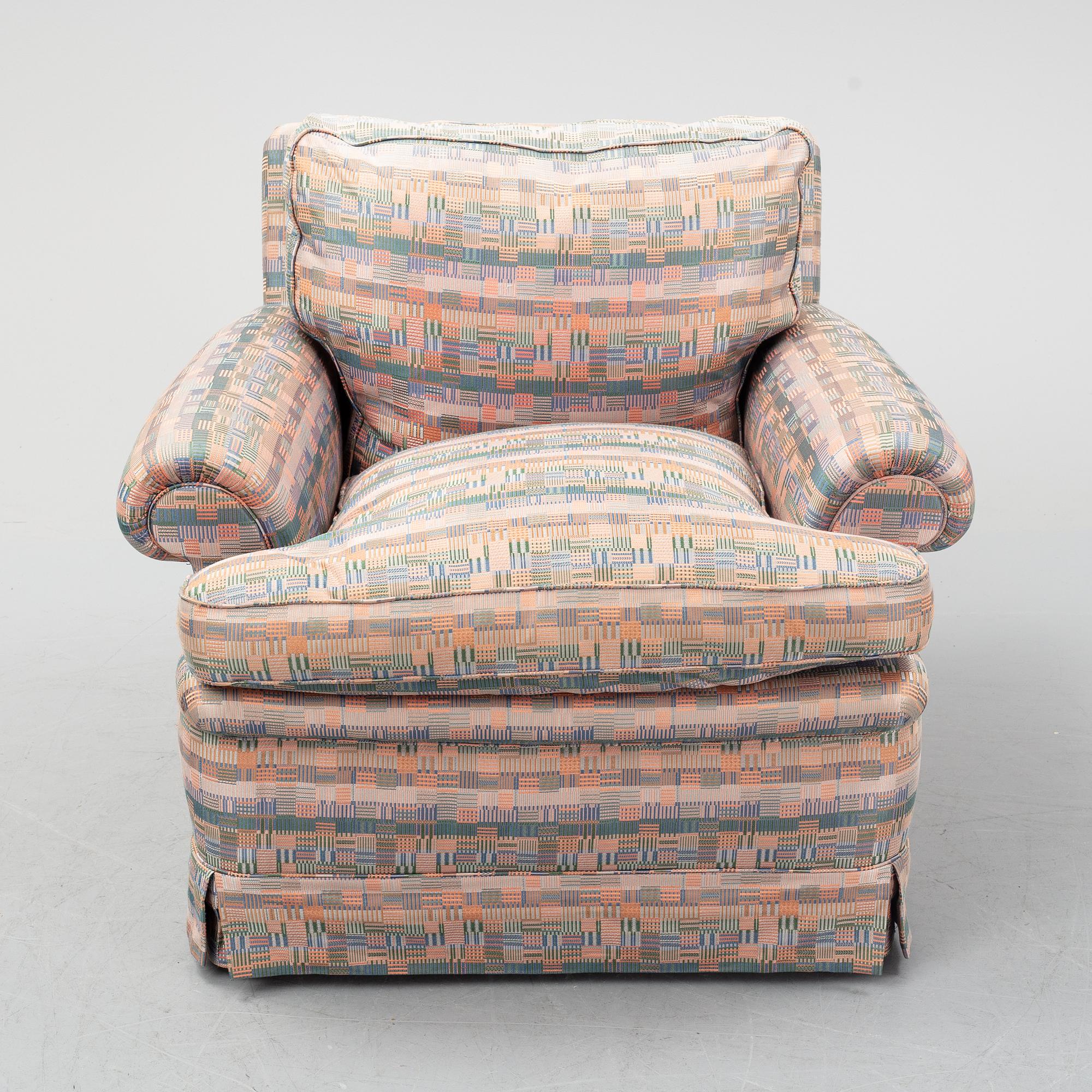 An easy chair, late 20th Century.