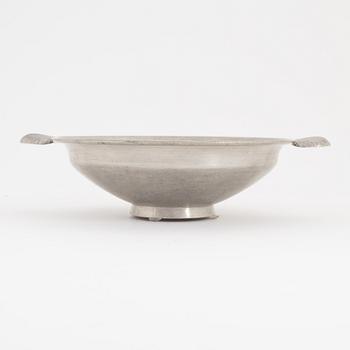 Svenskt Tenn, a pewter bowl, Stockholm, 1926.