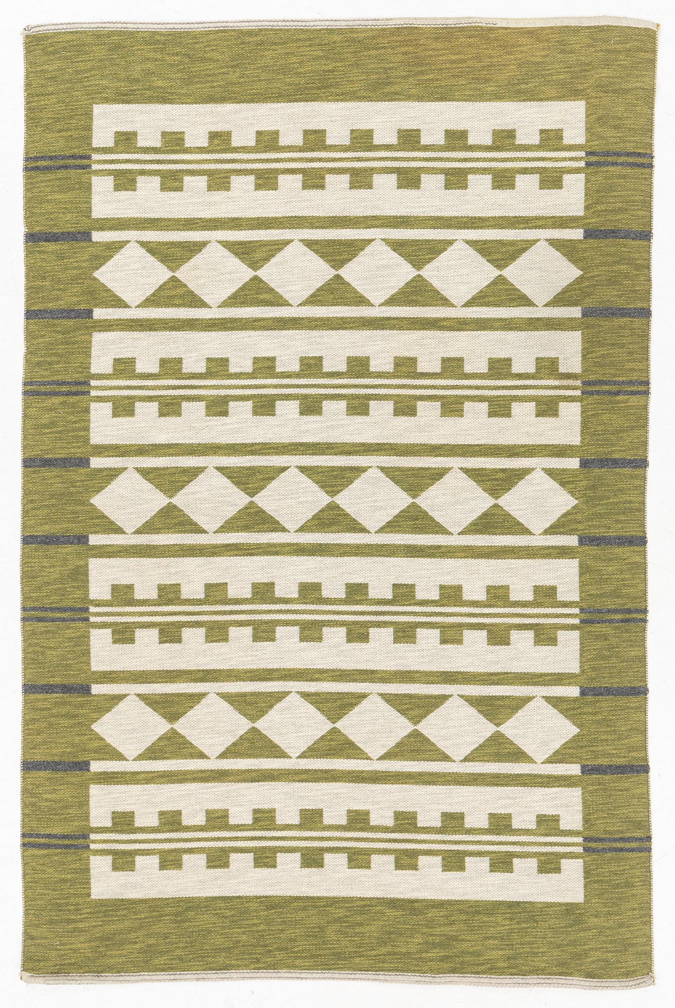 Matta, dubbelvävd, ca 194 x 126 cm.