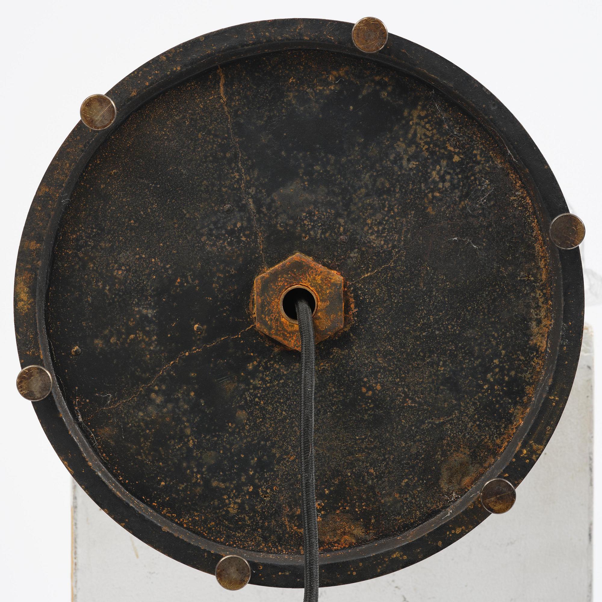 Harald Notini, a floor lamp, Arvid Böhlmarks Lampfabrik, Stockholm, 1930s.