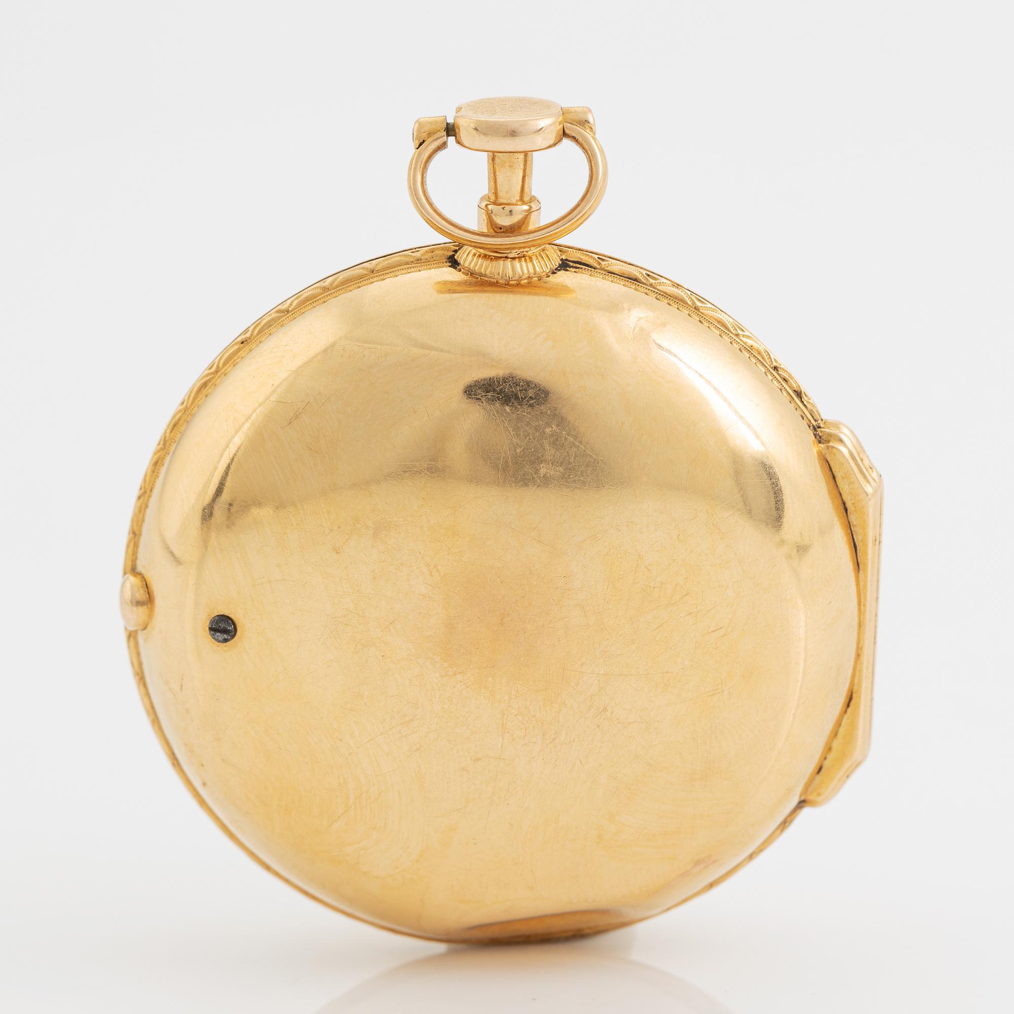 Jacob Kock, (1737-1805) Stockholm, pocket watch, 54 mm.