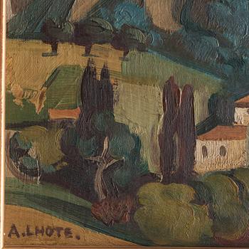 André Lhote, Landscape from Aude, France.