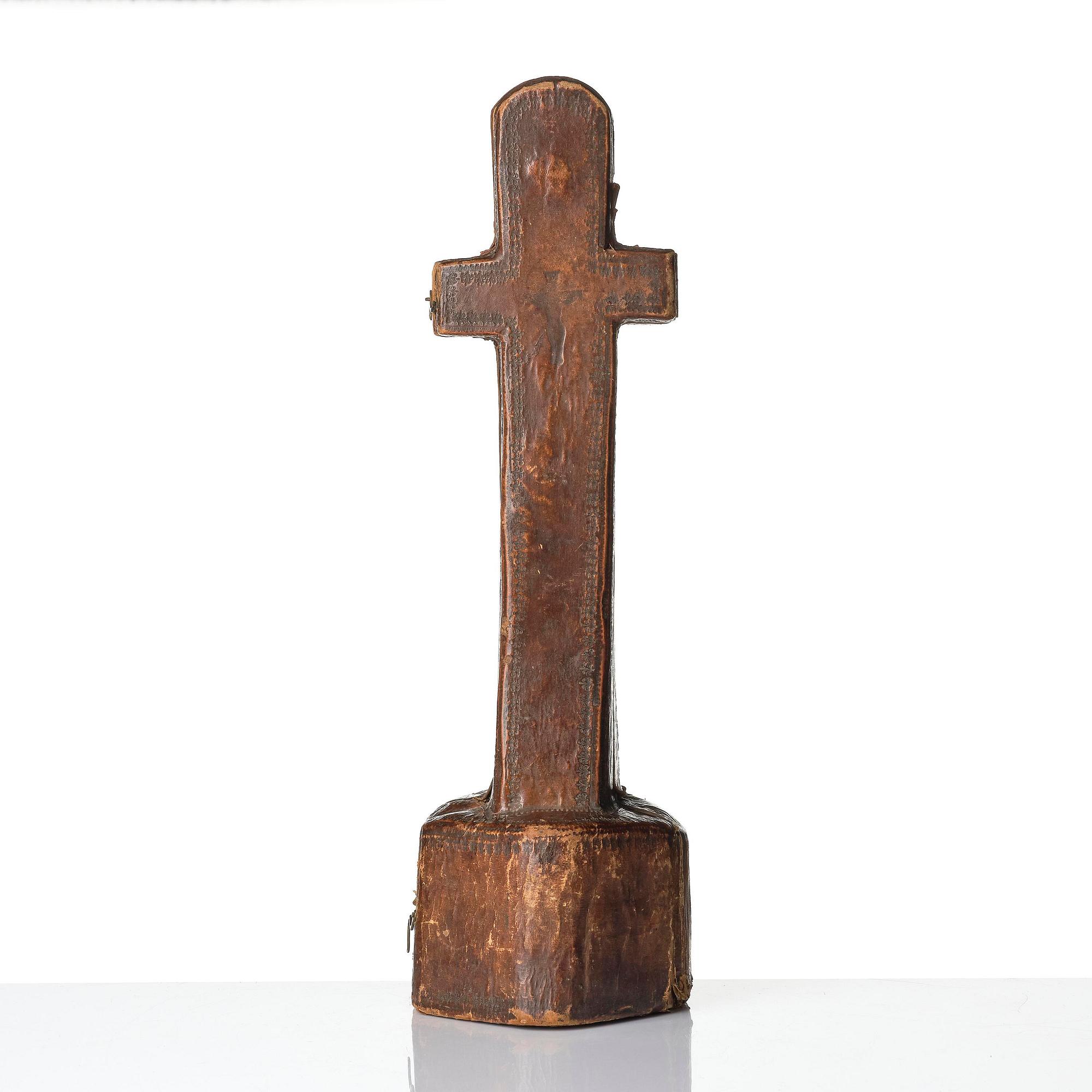 An Augsburg renaissance crucifix clock, the movement presumably by Hans Reinholdt (fl. ca 1630).