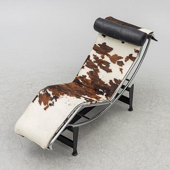 Le Corbusier (Charles-Édouard Jeanneret), Charlotte Perriand, a 'LC4' reclining chair, Cassina, Italy.