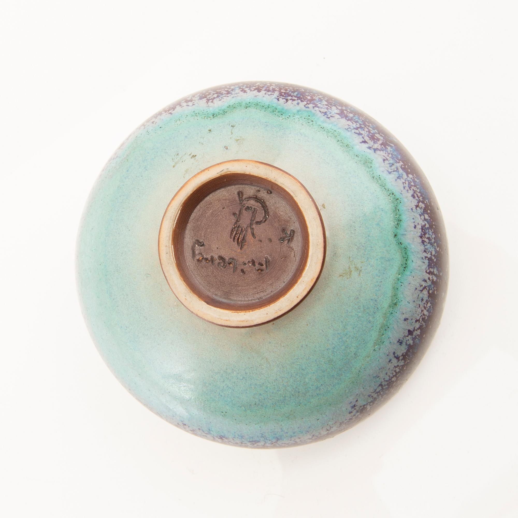 Berndt Friberg, bowl signed and with Gustavsbergs studiohand stoneware.