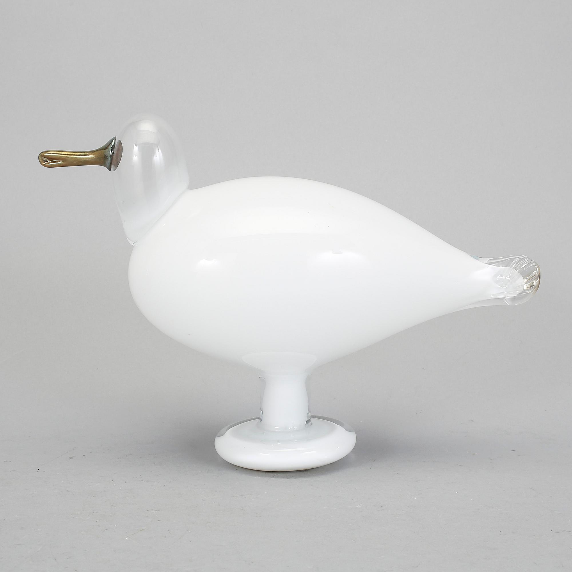 FIGURIN, glas, Oiva Toikka, Nuutajärvi, 1900-talets andra hälft.
