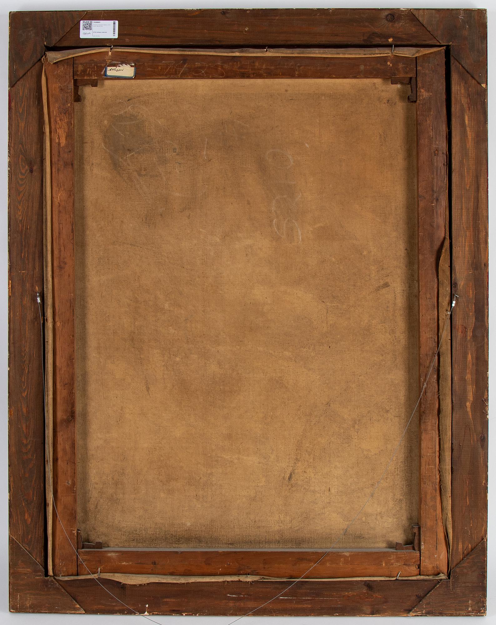 Pompeo Girolamo Batoni, hans krets, olja på duk.