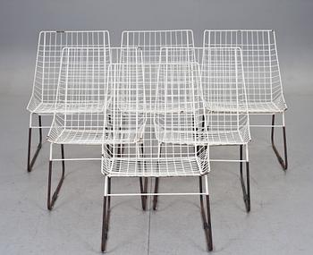 STOLAR, 6 st, "Flamingo", Cees Braakman, Pastoe.