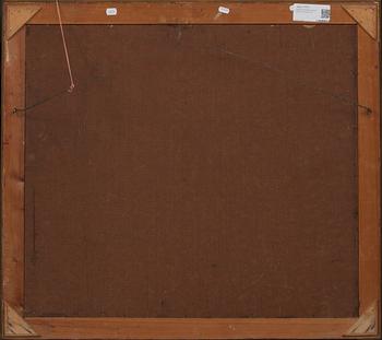 ERNST NORLIND, olja på pannå, signerad.