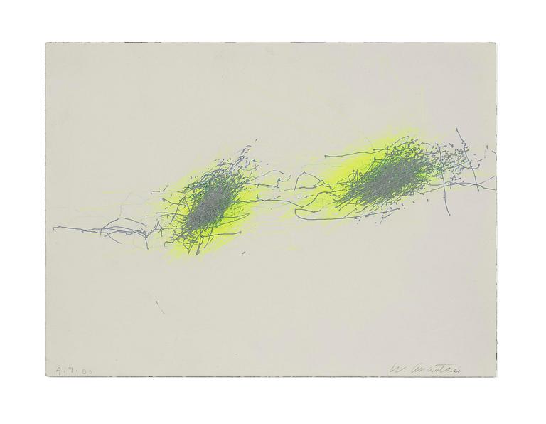William Anastasi, "Subway Drawing".