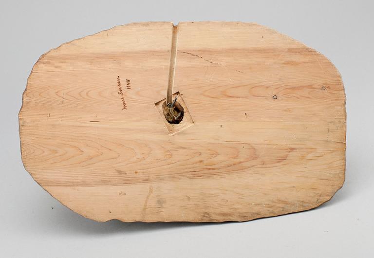 HANS SORKEN, skulptur, trä, signerad o daterad 1945 a tergo.