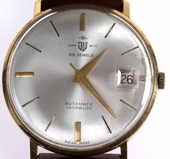 ARMANDSUR, guld 18k, "Jan Wic, 25 Jewels". 1900-talets mitt.