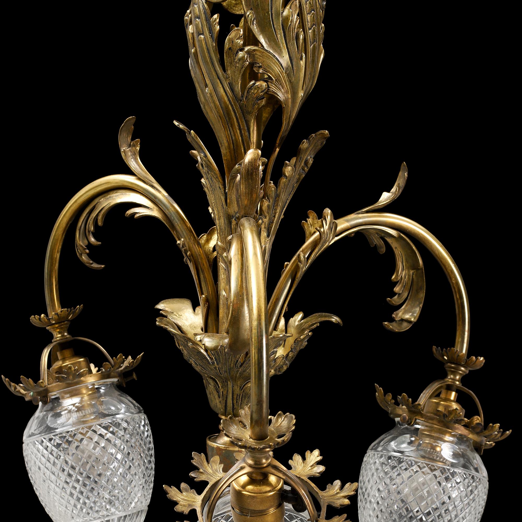 Ceiling lamp, late 20th century.