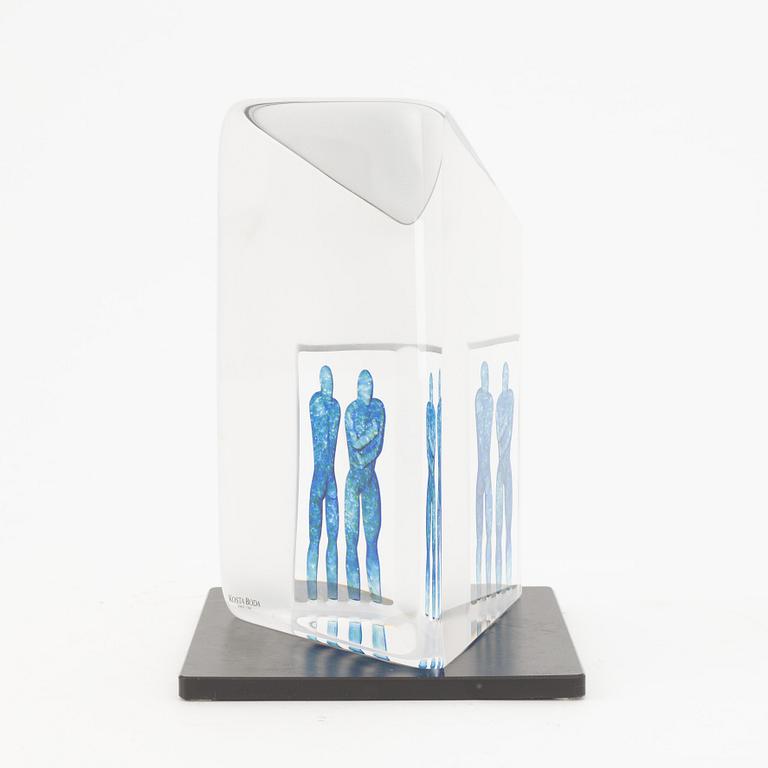 Bertil Vallien, glasskulptur, Kosta.